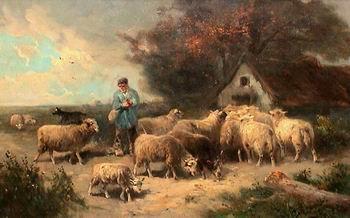 unknow artist Sheep 120 oil painting picture